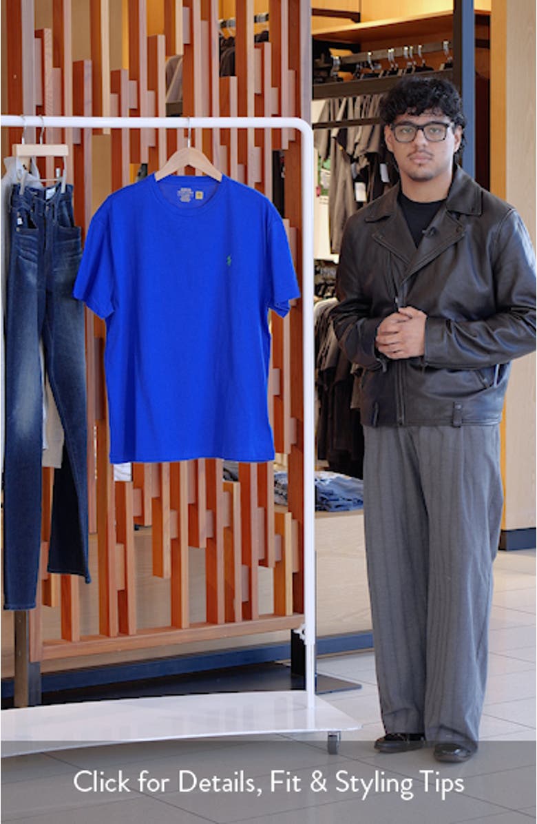 Classic Fit Solid Cotton Jersey T-Shirt, sales video thumbnail