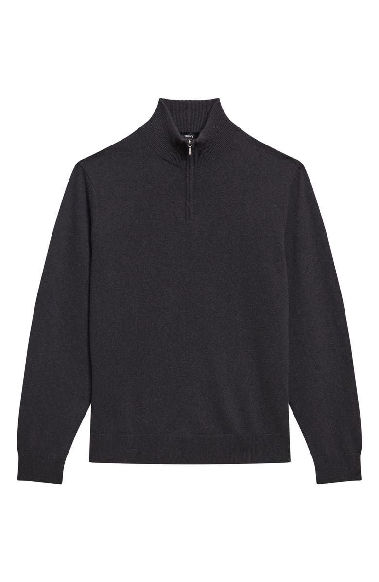 Theory Hilles Quarter Zip Cashmere Sweater, Alternate, color, 