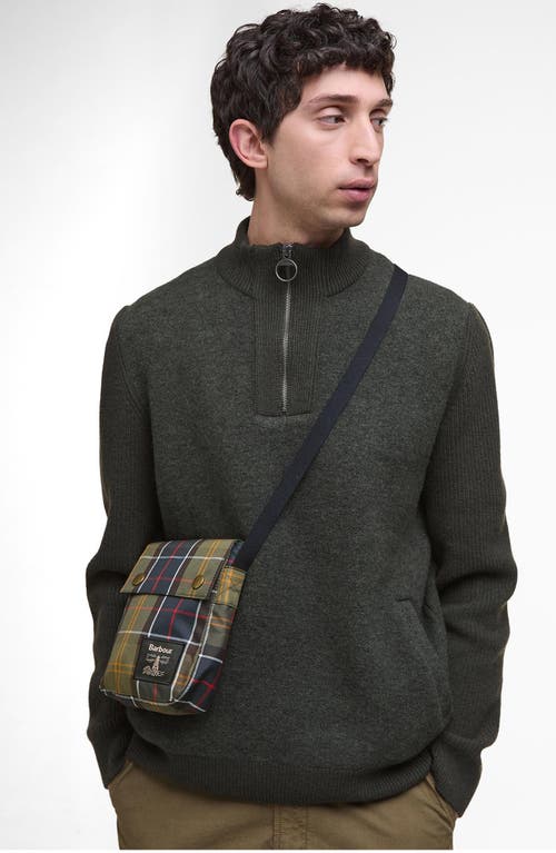 Barbour Torridon Tartan Plaid Flight Bag In Multi