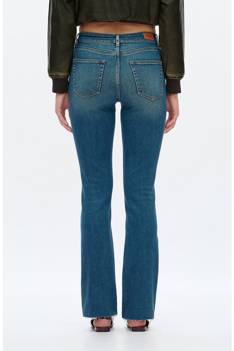 Raw Hem Skinny Jeans, Alternate, color, VINTAGE MEDIUM BLUE