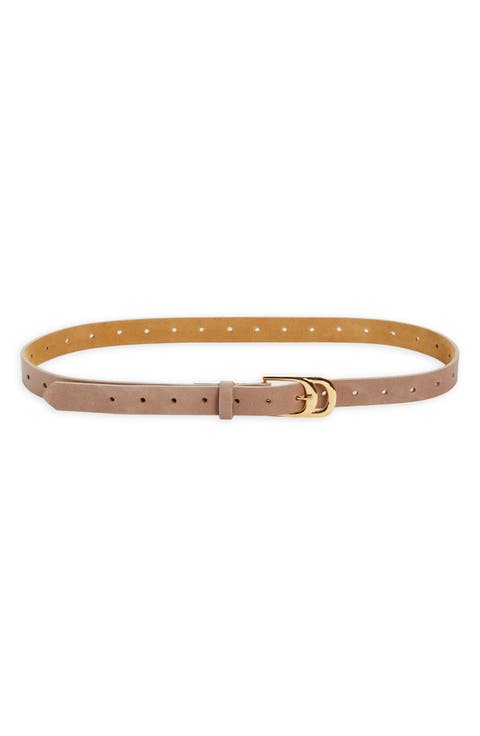 Infinity Leather Belt