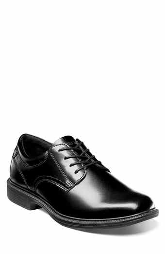 Baker St. Plain Toe Oxford - Wide Width Available
