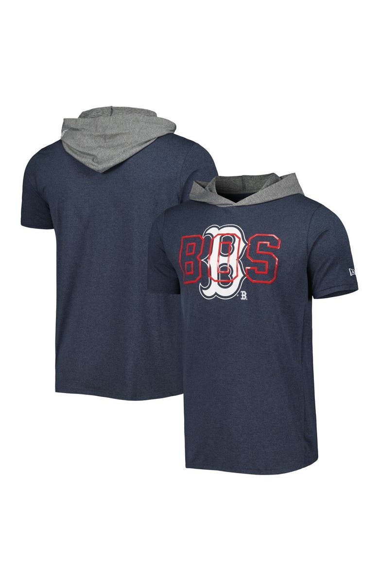 New Era Men's New Era Navy Boston Red Sox Team Hoodie T-Shirt, Main, color, Navy