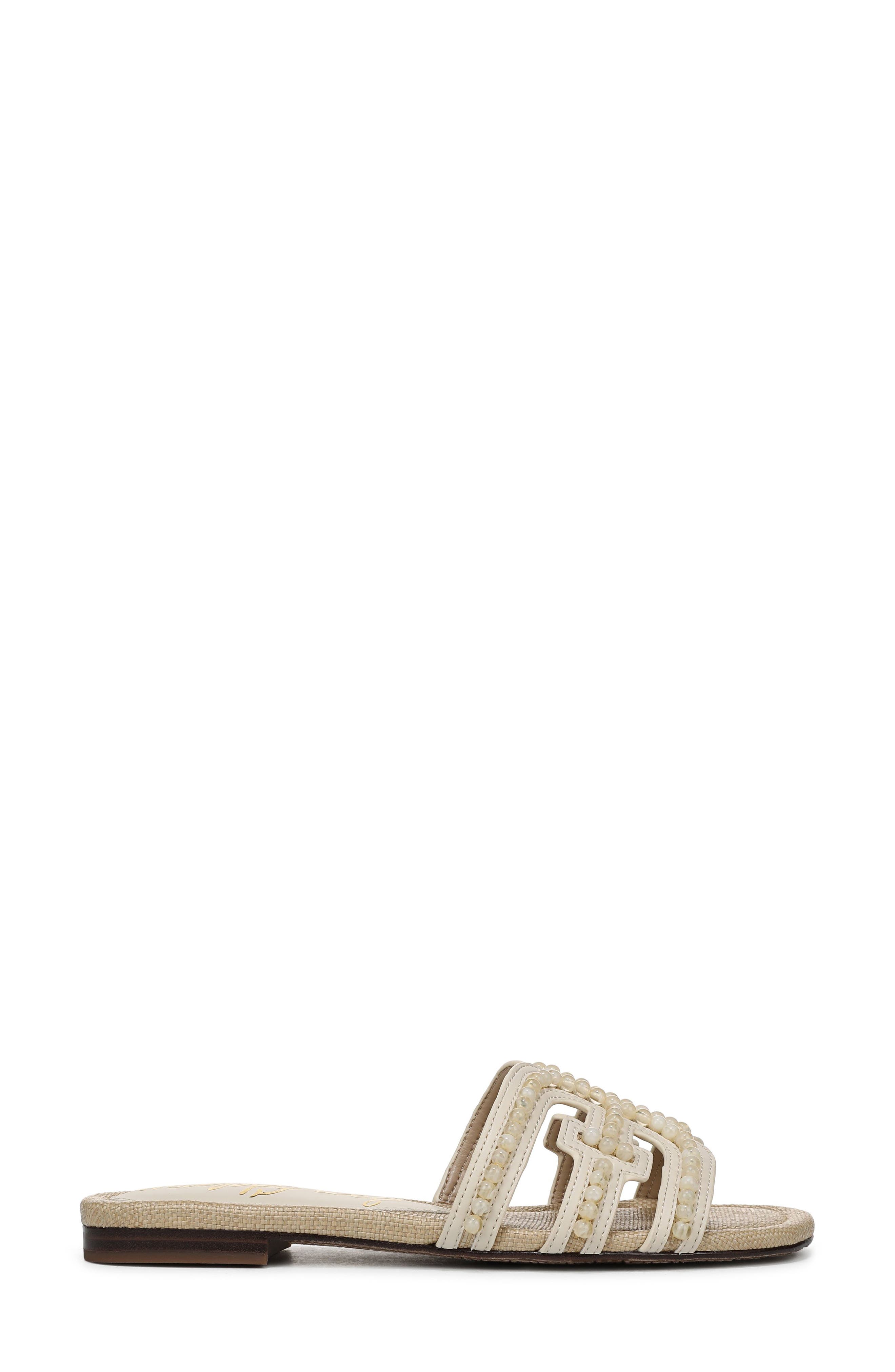 Sam Edelman Bay Tide Slide Sandal, Alternate, color, Light Almond/ Modern Ivory