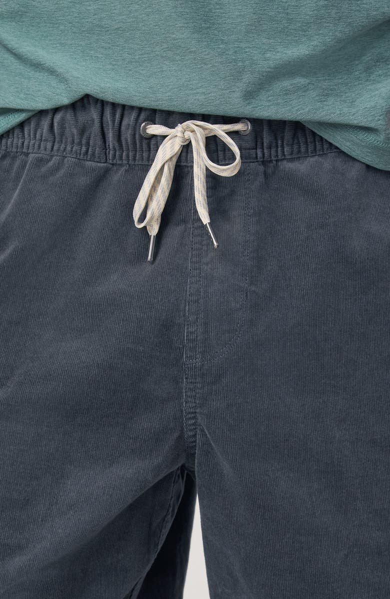 Vuori Optimist Stretch Corduroy Shorts, Alternate, color, Charcoal