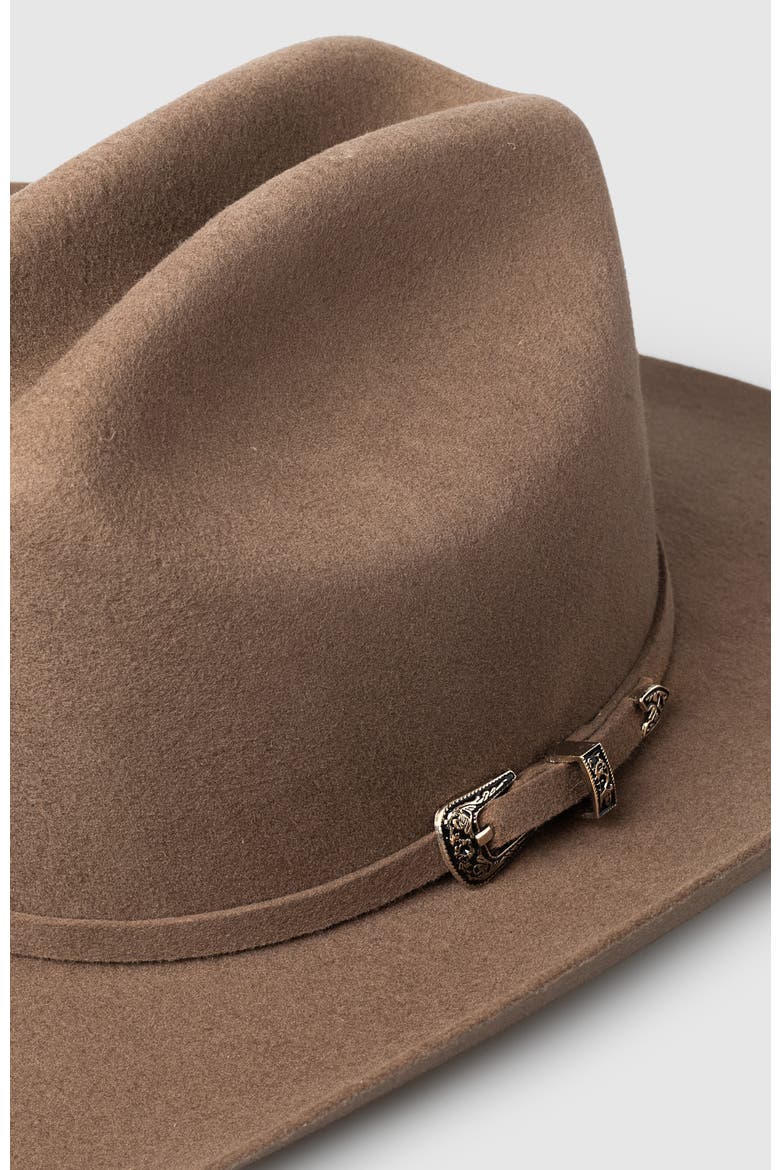 The Maverick Premier Wool Western Cowboy Hat, Alternate, color, Dunn