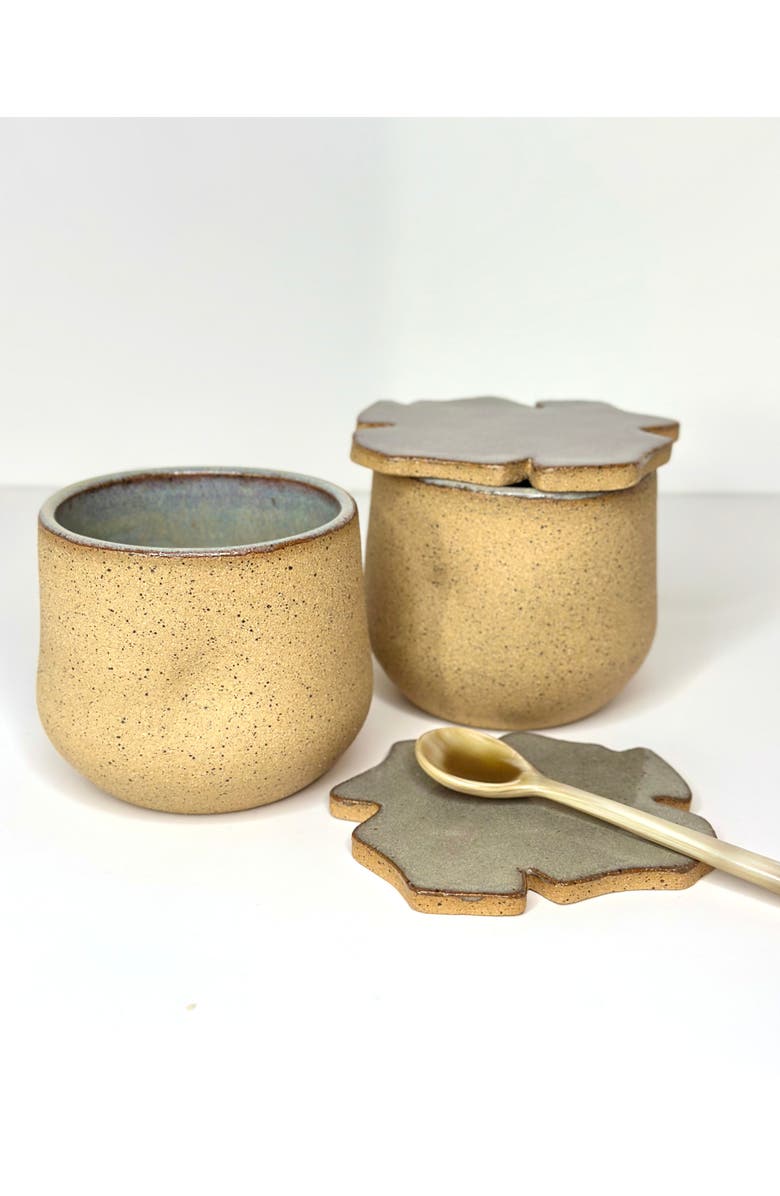 Mikkarbo Freckles Cup Set - Set of 2 Cups + 2 Coasters, Alternate, color, Freckles