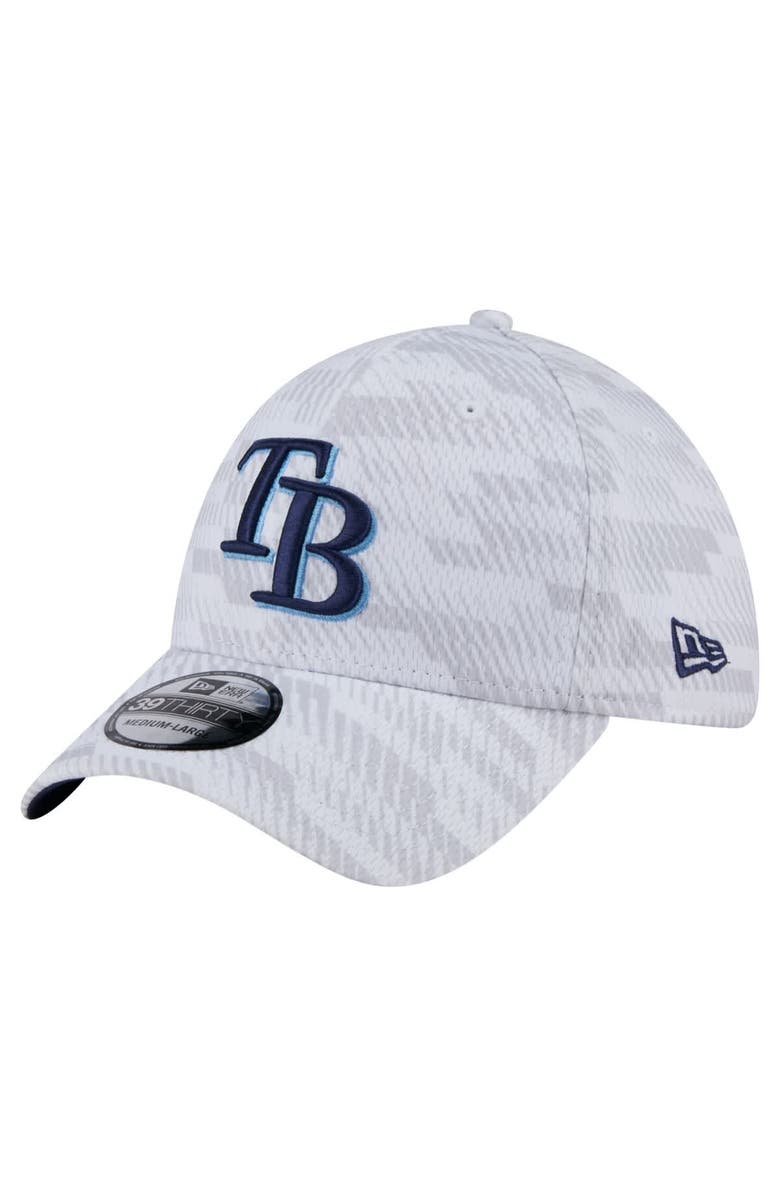 New Era Men's New Era White Tampa Bay Rays Graded 39THIRTY Flex Hat, Main, color, White