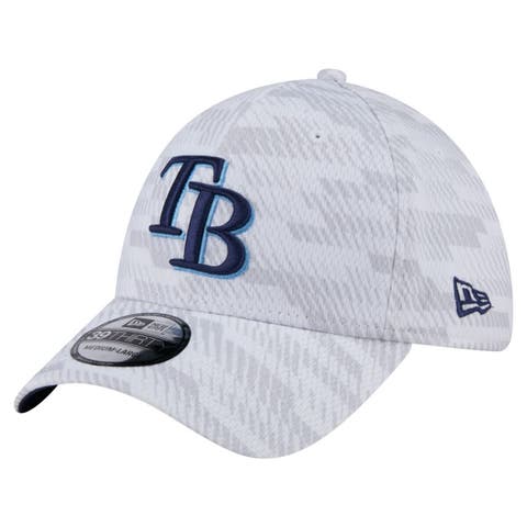 Men's New Era  White Tampa Bay Rays Graded 39THIRTY Flex Hat