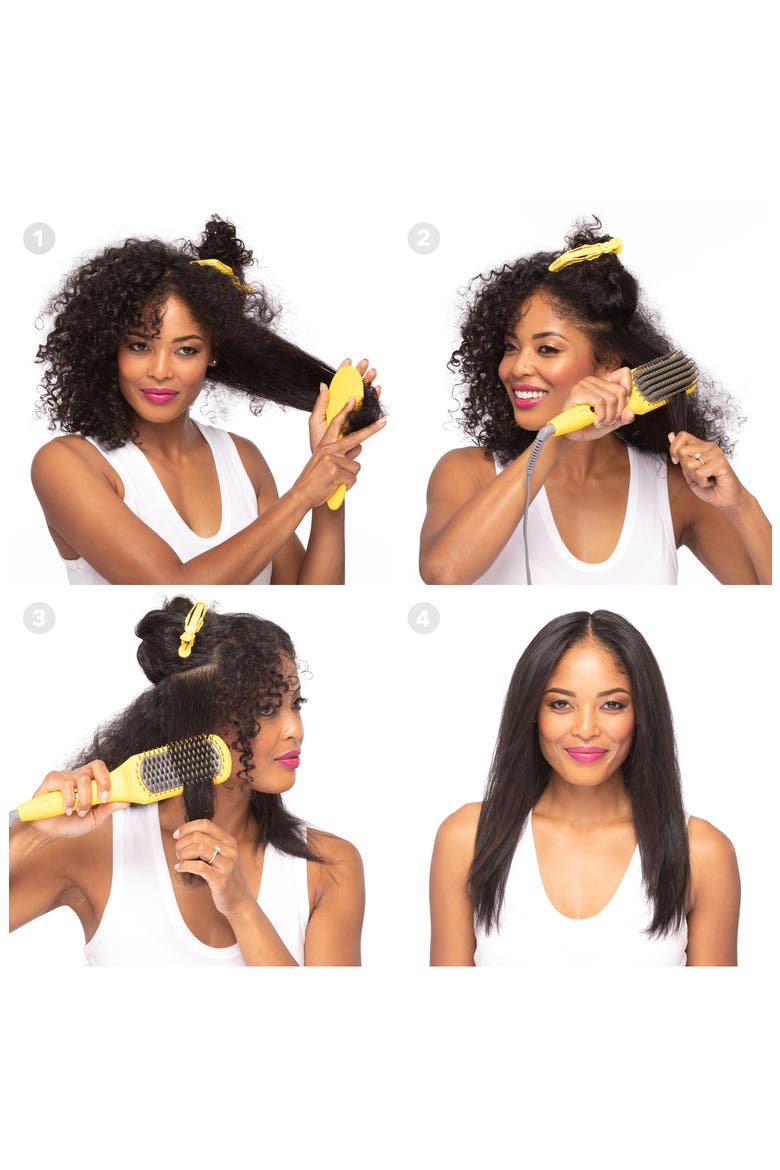 The Brush Crush Heated Straightening Brush, Alternate, color, NO COLOR
