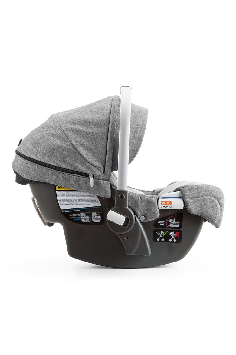 PIPA™ by nuna Car Seat & Base, Alternate, color, BLACK MELANGE