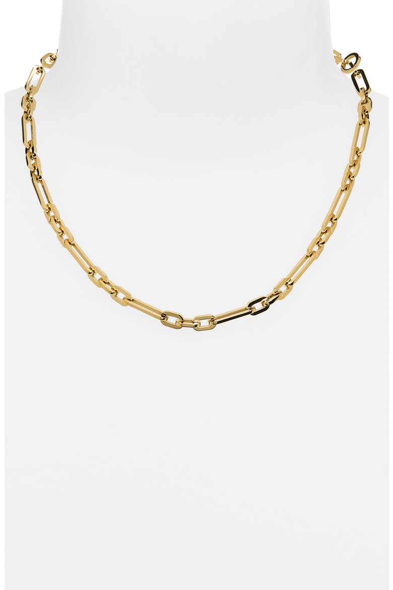 Mercer Chain Necklace, Alternate, color, HIGH POLISH GOLD