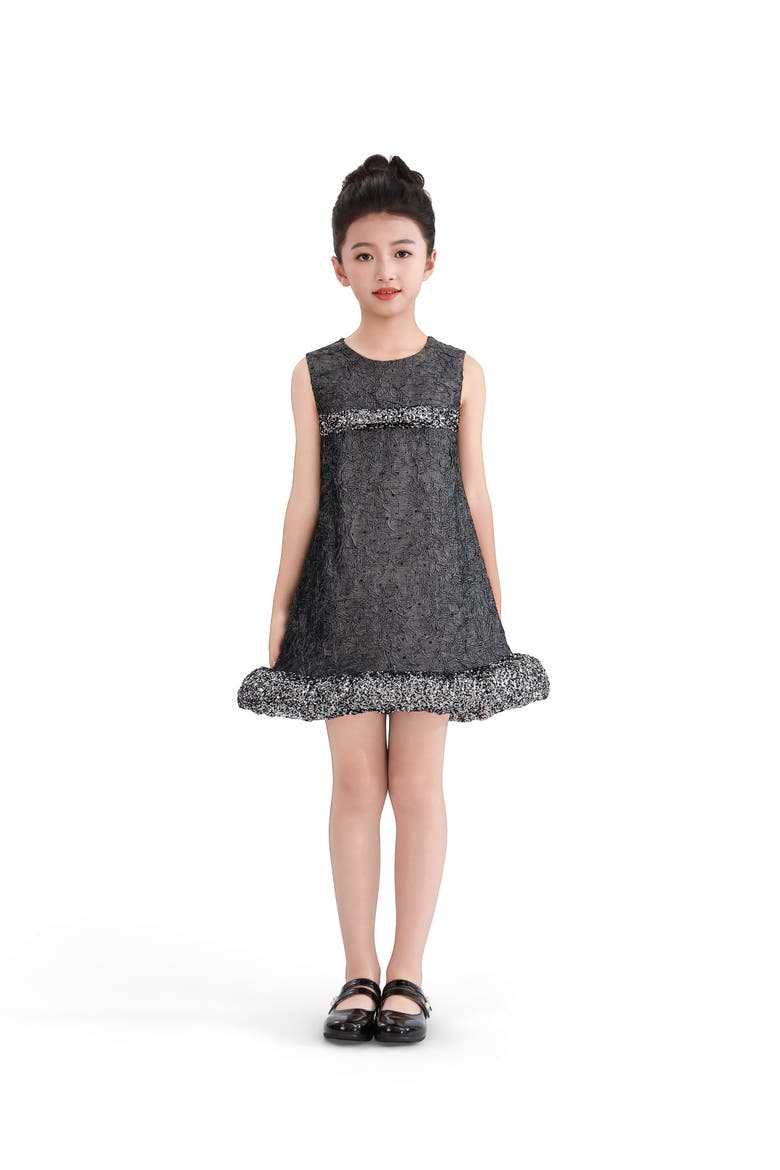 Speckled Dress, Alternate, color, Grey