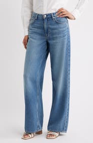 rag & bone Flexi Andi High Waist Wide Leg Jeans