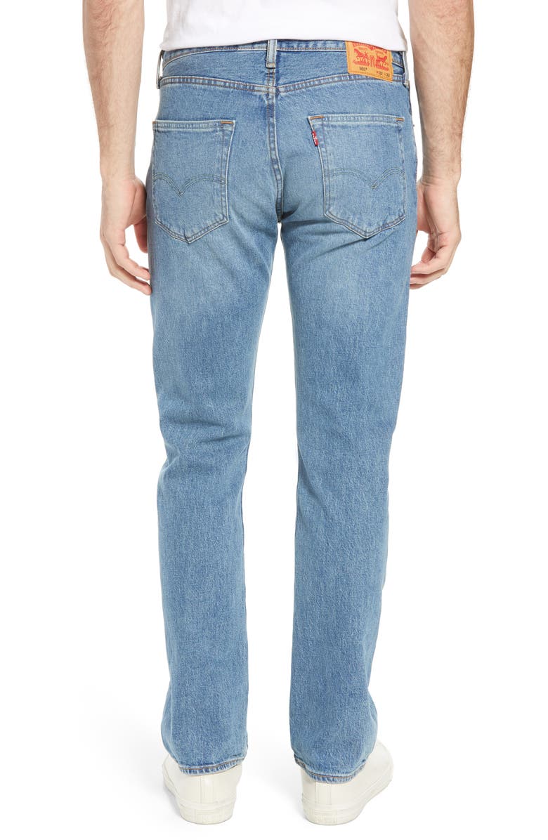 Levi's<sup>®</sup> 501<sup>®</sup> Original Straight Leg Jeans, Alternate, color, The Ben