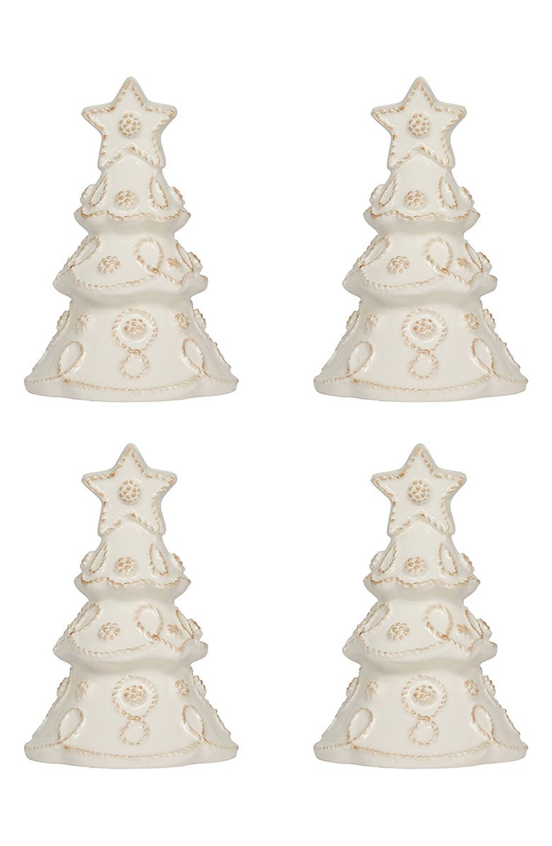Juliska Berry
Thread Set of 4 Tree Place Card Holders, Main, color, Whitewash