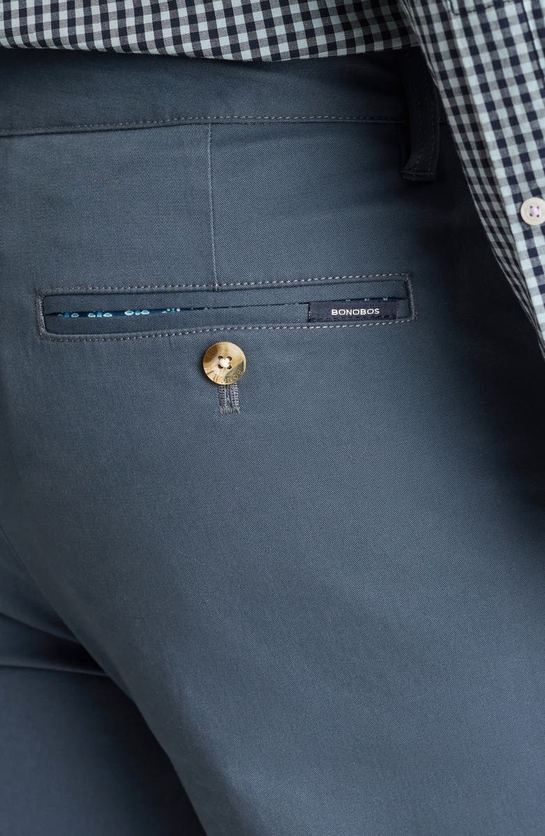 Bonobos Slim Fit Pants, Alternate, color, Navy