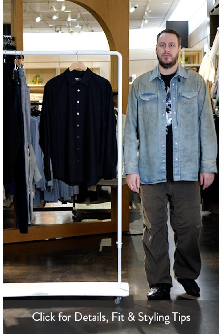 Julian Shaped Fit Stretch Print Button-Up Shirt video