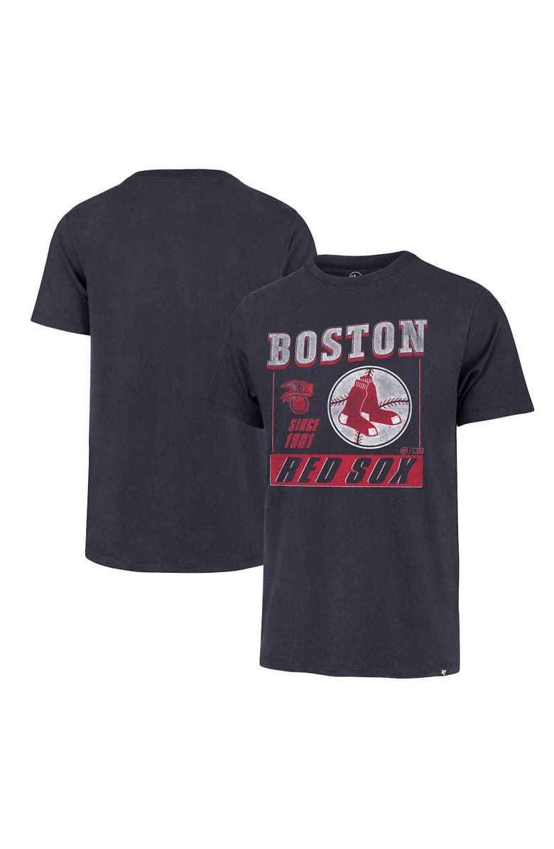 '47 Men's '47 Black Boston Red Sox Outlast Franklin T-Shirt, Main, color, 