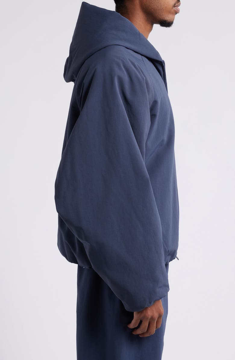 Fear of God Essentials Military Hooded Bomber Jacket, Alternate, color, 