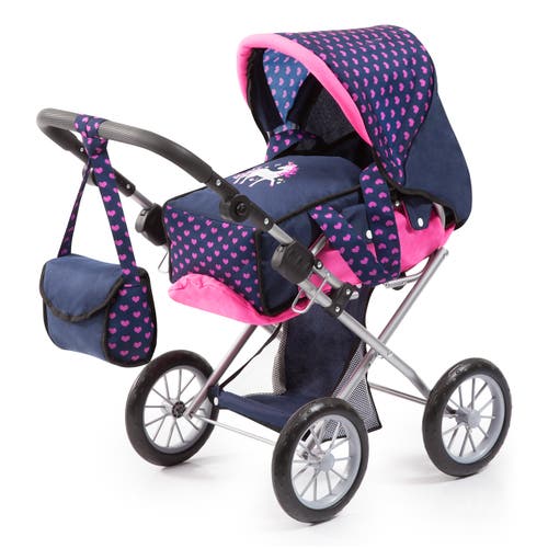 Bayer Design Baby Doll City Star Pram in Polka Dots in Multicolored  product