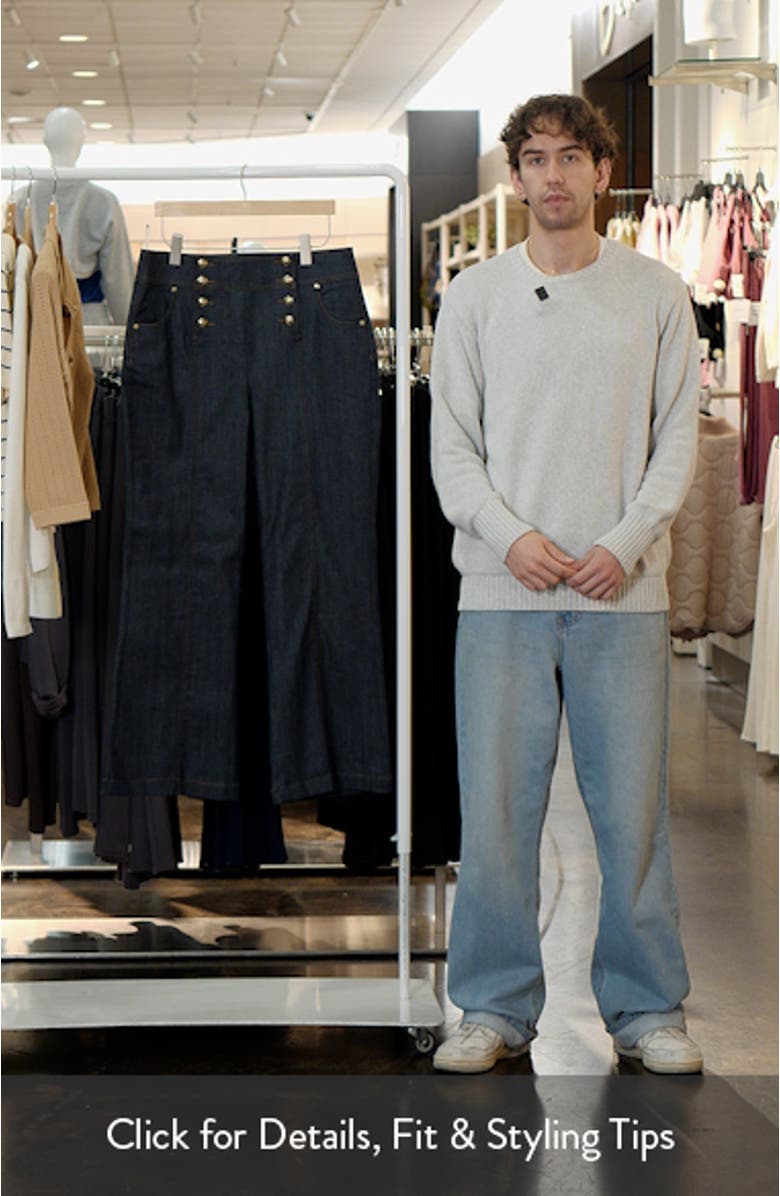 Skylar Sailor High Waist Bootcut Jeans, sales video thumbnail