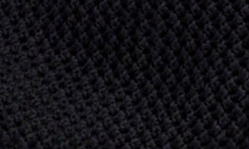 Madewell Open Stitch Button Front Cardigan In Black