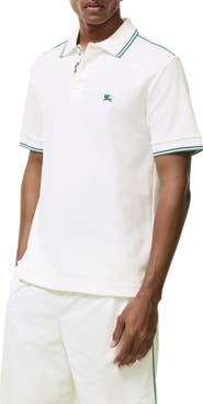 Burberry Cotton Blend Tennis Polo Shirt
