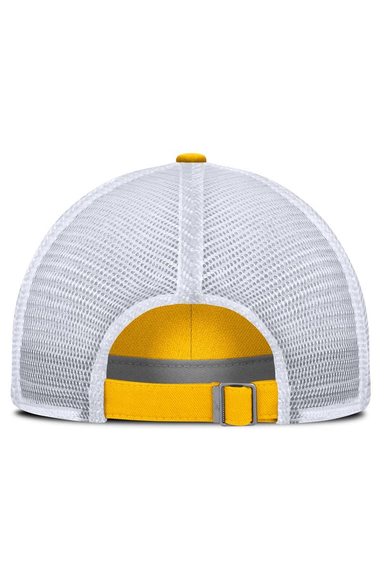 Nike Men's Nike Maize Michigan Wolverines Club Legacy Adjustable Trucker Hat, Alternate, color, 