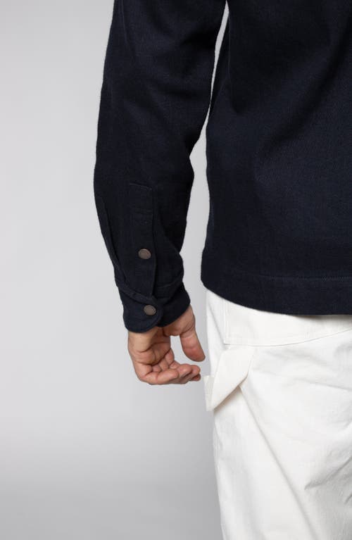 Leisure Lab Bronco Button Up In Blue