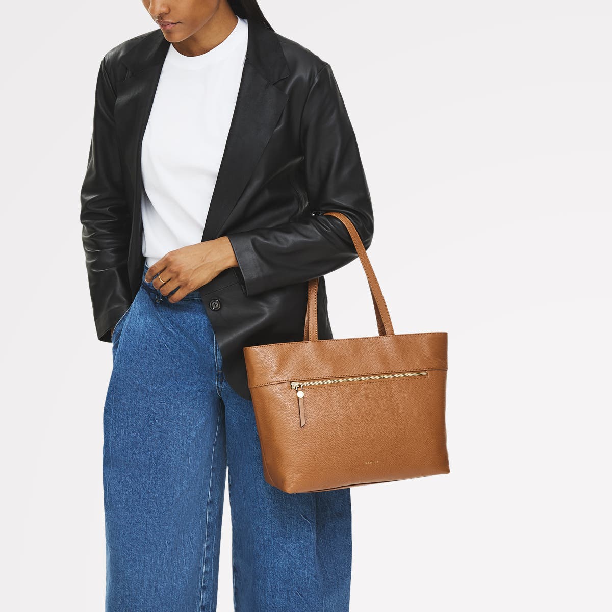 Radley Fountain Road Medium Ziptop Tote Bag, Alternate, color, Indus Tan