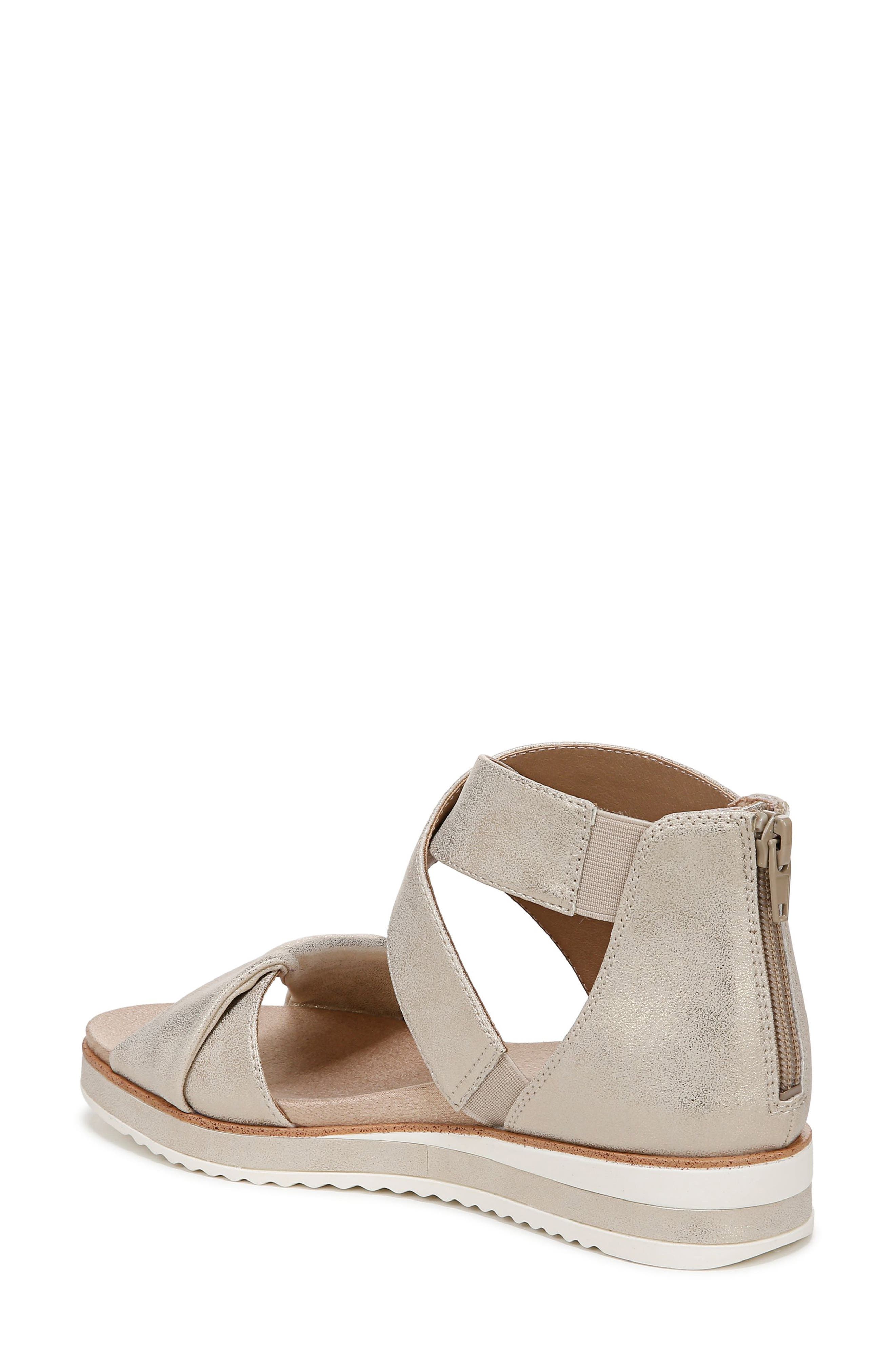 LifeStride Zoom Sandal, Alternate, color, Gold