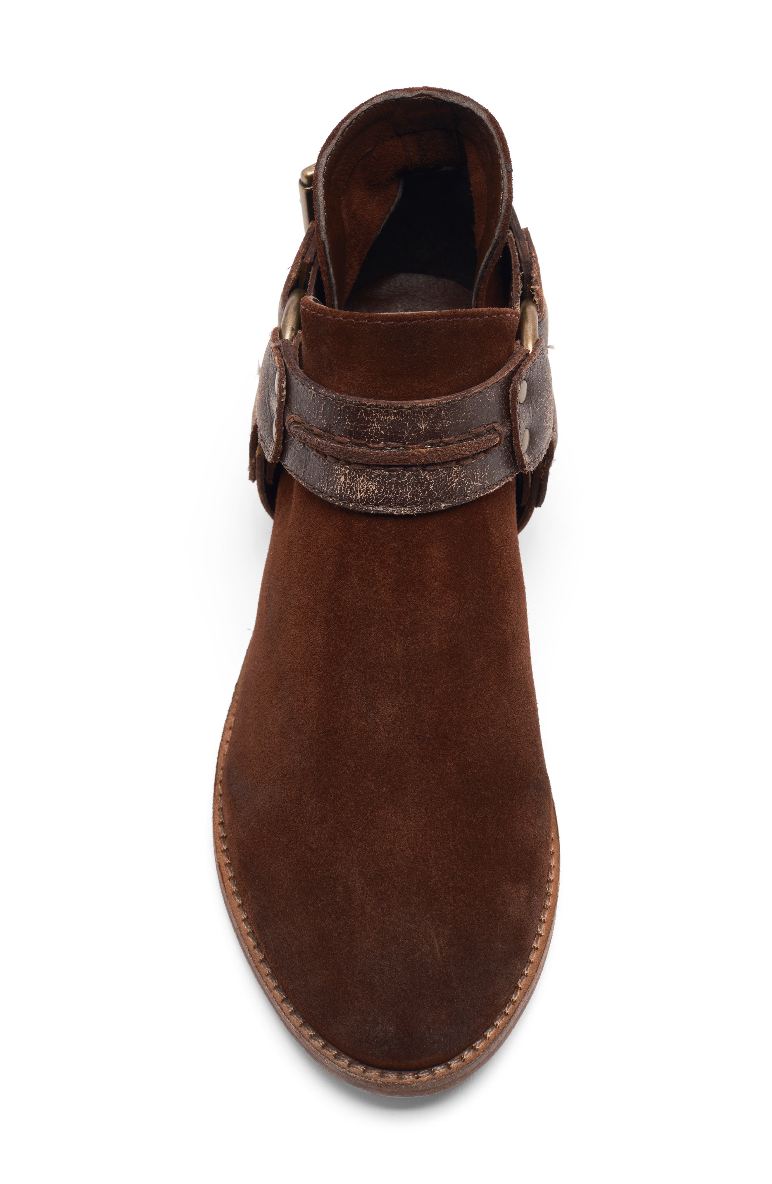 Belle Harness Bootie, Alternate, color, PORT ROYALE SUEDE