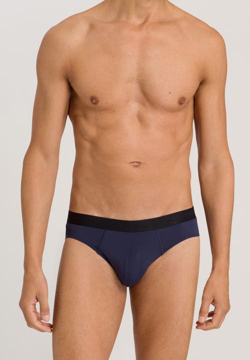 Hanro Micro Touch Brief In Midnight Navy