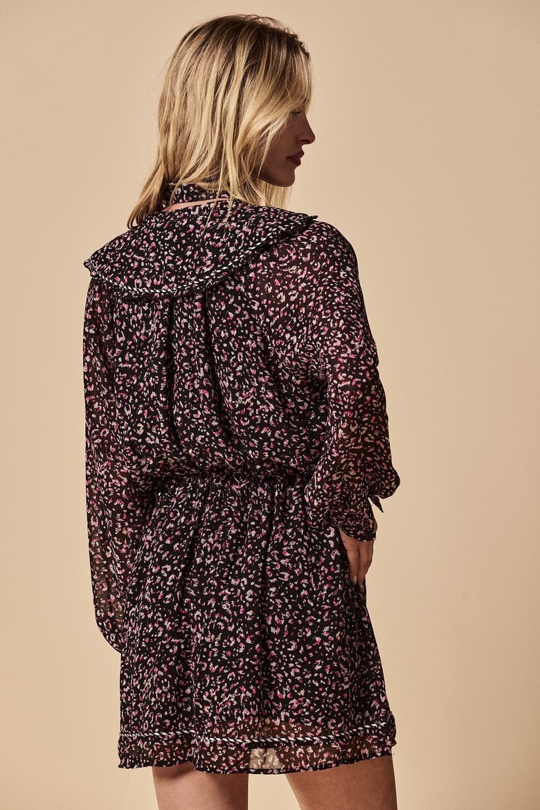 The Taylor Dress, Alternate, color, Black/Pink Floral