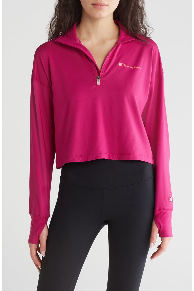 Quarter Zip Pullover, Main, color, INARI