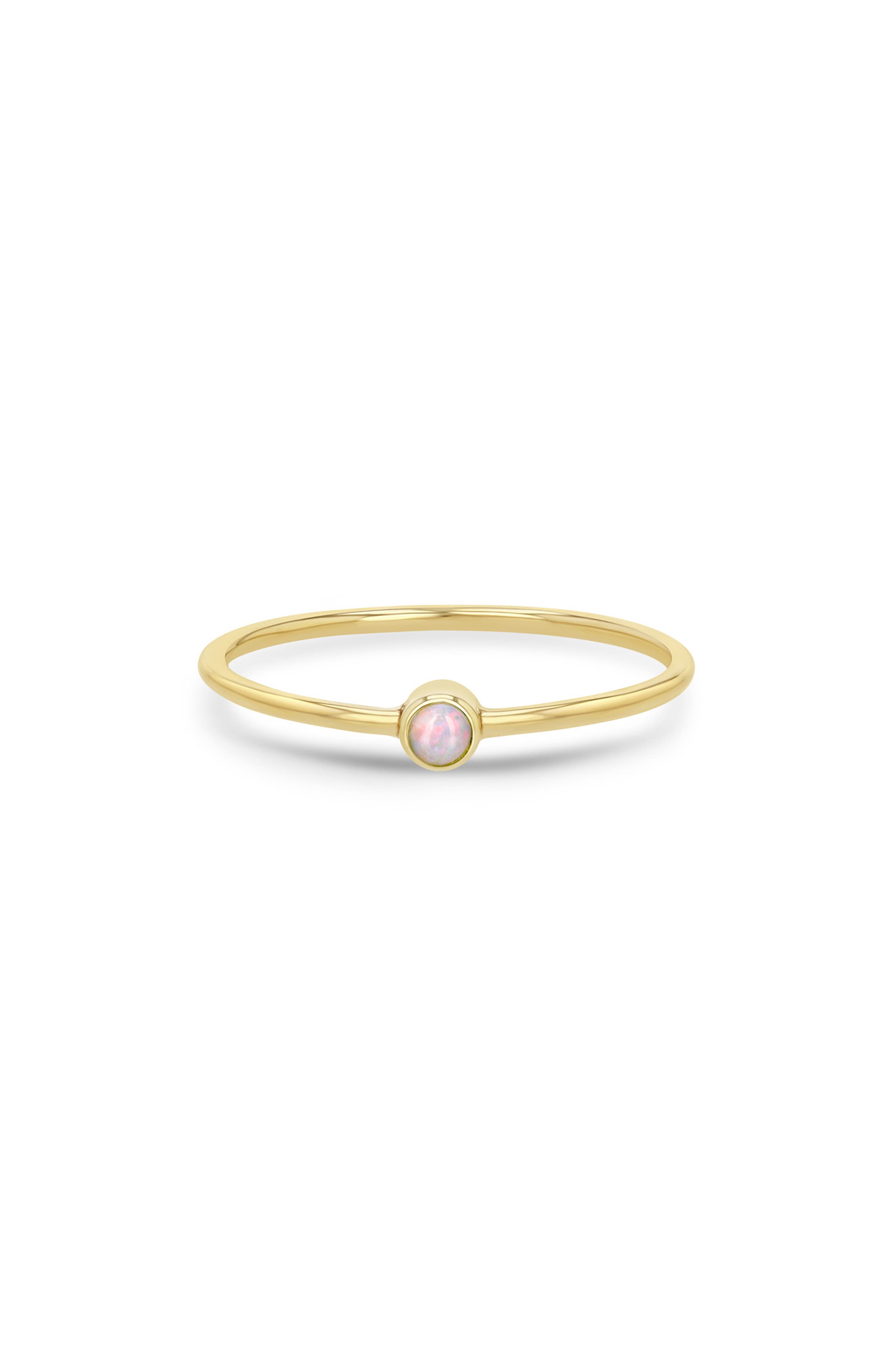 YELLOW GOLD / OPAL