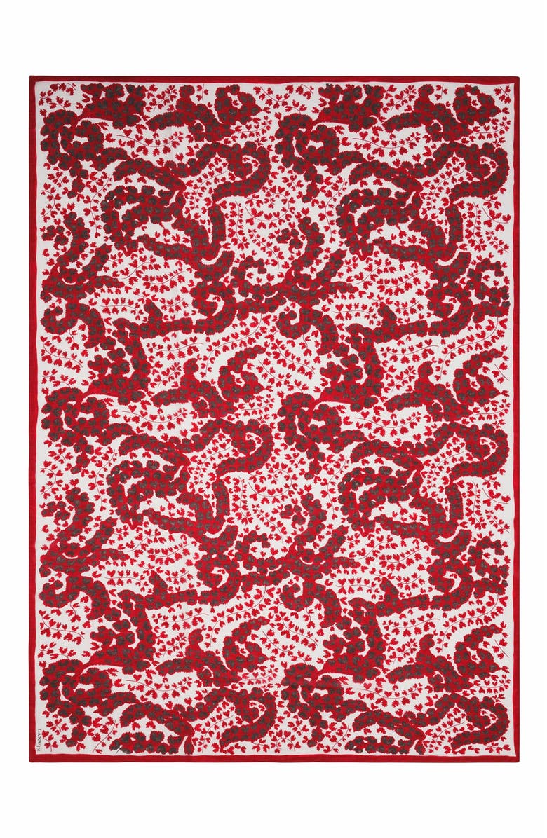 Lanvin Été Cotton Pareo With A Rateau Print, Main, color, 