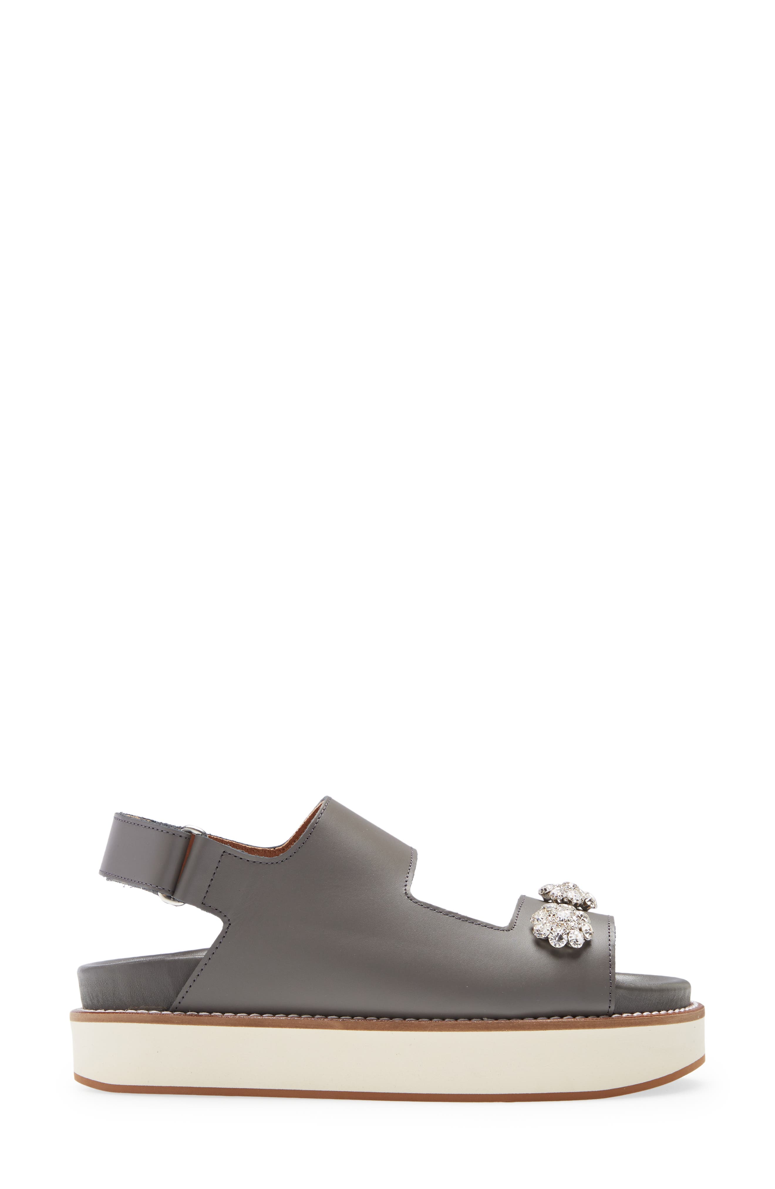 Ganni Juta Mid Deco Sandal, Alternate, color, 