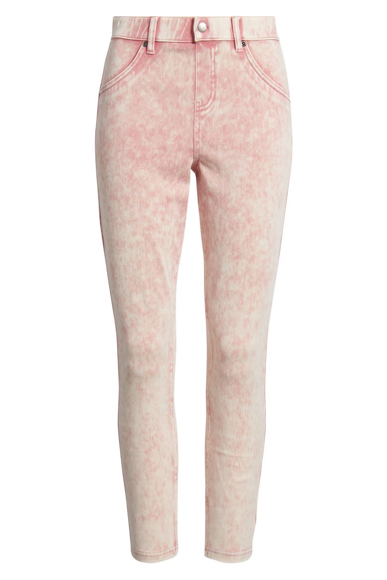 Ultra Ultrasoft High Rise Denim Skimmer Leggings, Alternate, color, TEA ROSE ACID WASH