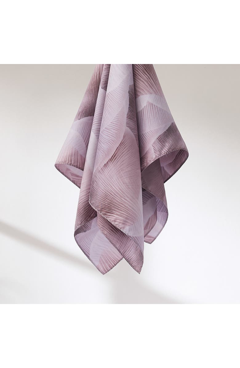 Chuks Collins x Lush Decor Mycelium Dream Silk Scarf, Alternate, color, Dusty Pink