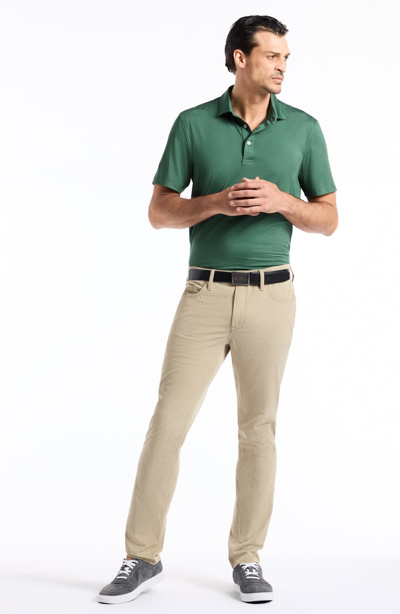 Robert Graham Canto Knit Polo, Alternate, color, Trekking Green