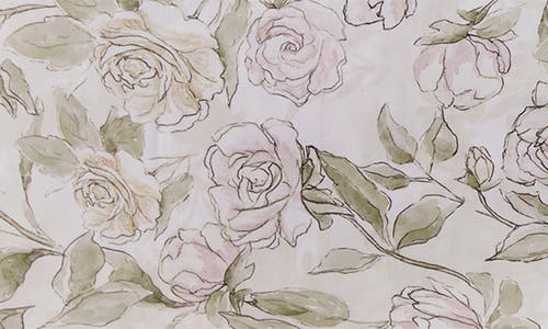 Sferra Victoria Cotton Sateen Duvet Cover In Willow