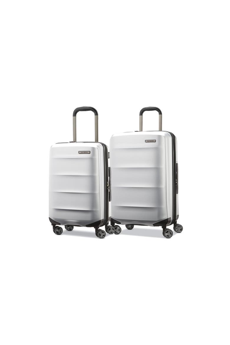 Octiv Hardside (20"/24") 2 Piece Spinner Luggage Set, Main, color, Aluminum Silver