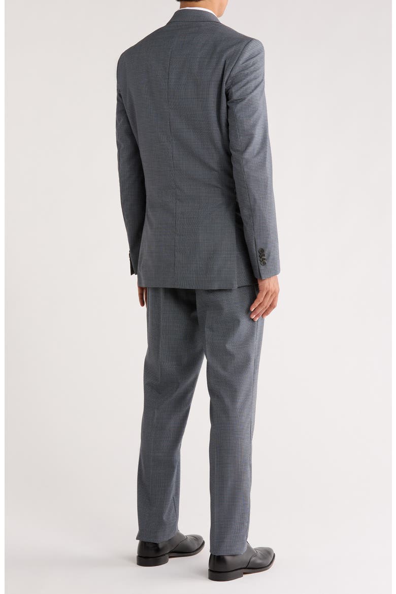 Jake Grey Gingham Wool Suit, Alternate, color, BLUE GREY