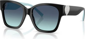 54mm Gradient Square Sunglasses