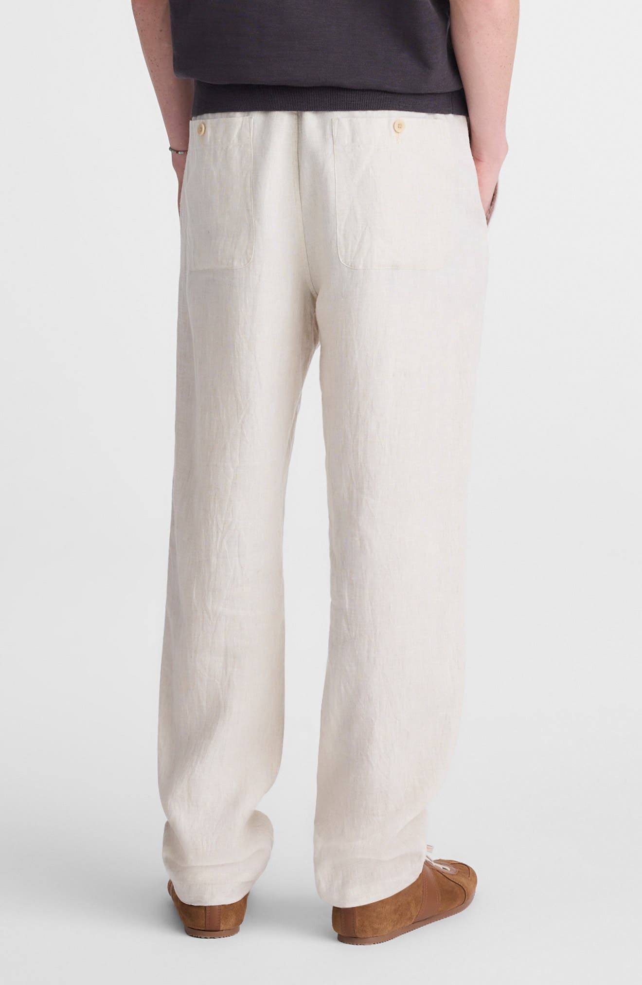 Linen Pull-On Pants - image 2