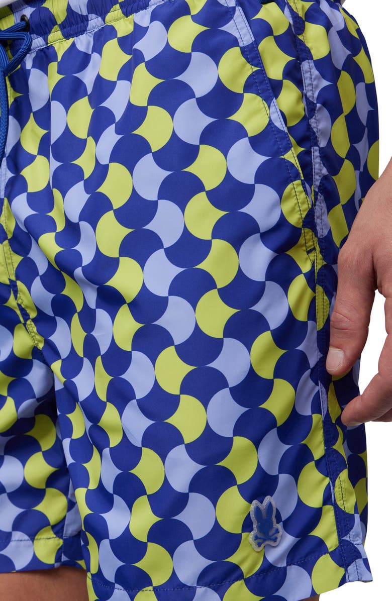 Psycho Bunny Colchester Swim Trunks, Alternate, color, 