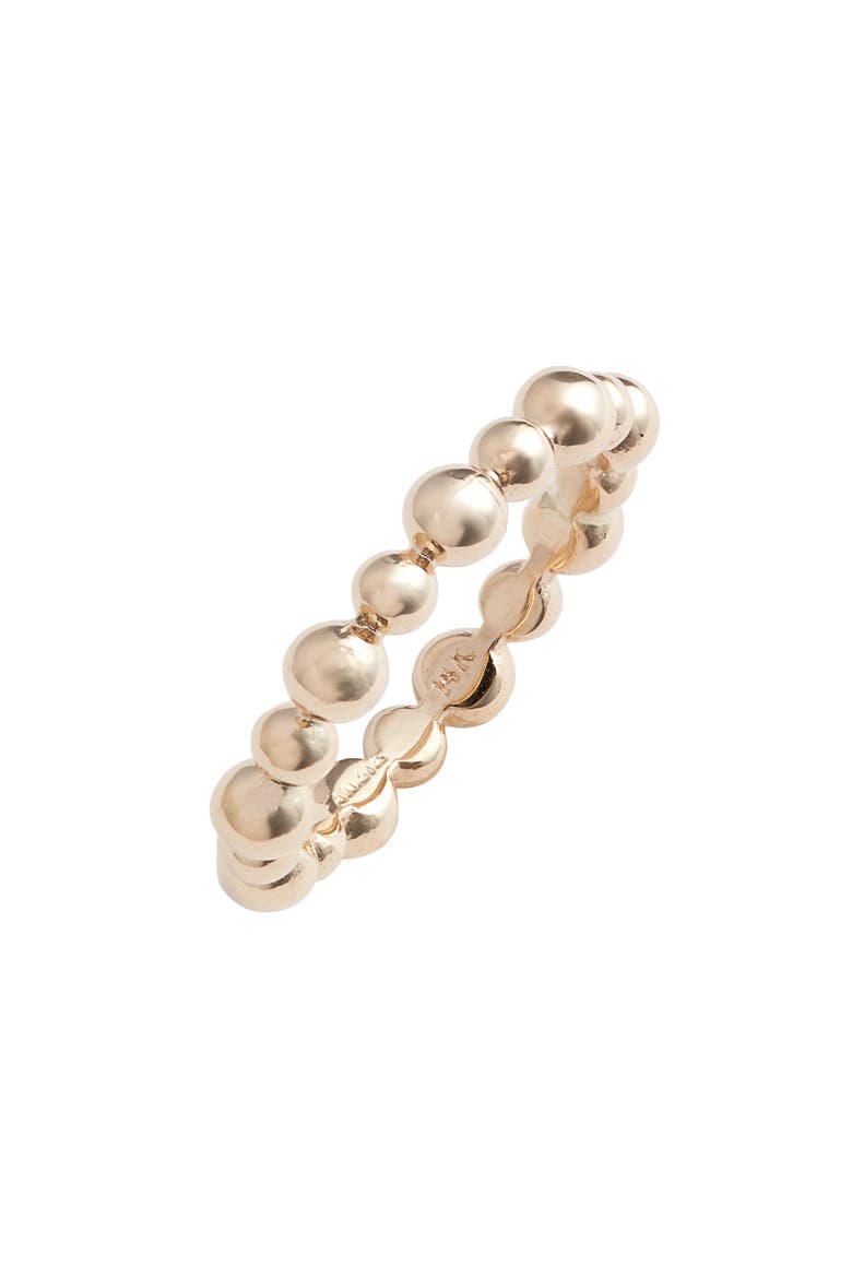 Dew Drop Band Ring, Main, color, GOLD