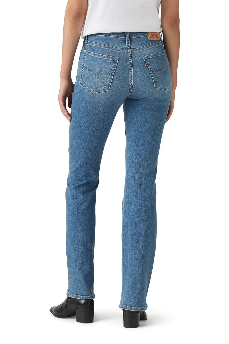 725™ High Waist Bootcut Jeans, Alternate, color, ETERNAL INDIGO MID